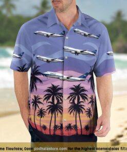 Boeing 747 436 – Boac (british Airways) Hawaiian Shirt