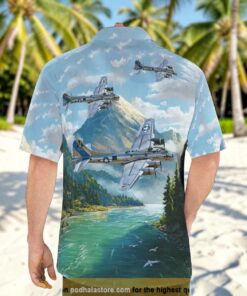 Boeing B 17 Flying Fortress Hawaiian Shirt For Men And Women