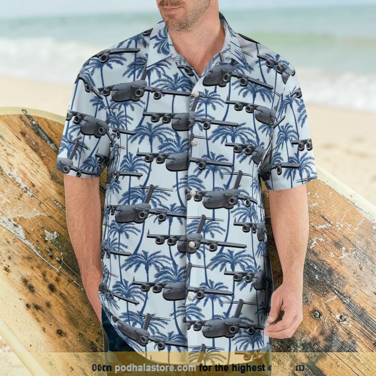 Boeing C 17 Globemaster Iii Hawaiian Shirt For Men And Women Boeing C 17 Globemaster Iii Hawaiian Shirt For Men And Women