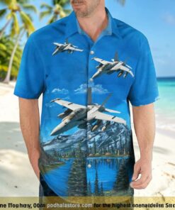 Boeing Ea 18g Growler Hawaiian Shirt Man