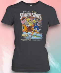 Boston Bruins Vs Tampa Bay Lightning 2026 NHL Stadium Series Mascot Vintage Shirt