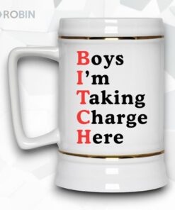 Boys I’m Taking Charge Here Mug