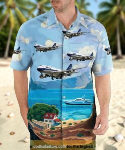 British Airways Boeing 747 400 100th Anniversary Boac Hawaiian Shirt For Men And Women