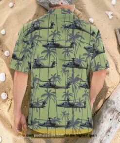 British Army Boeing Ah 64e Guardian Hawaiian Shirt Outfit