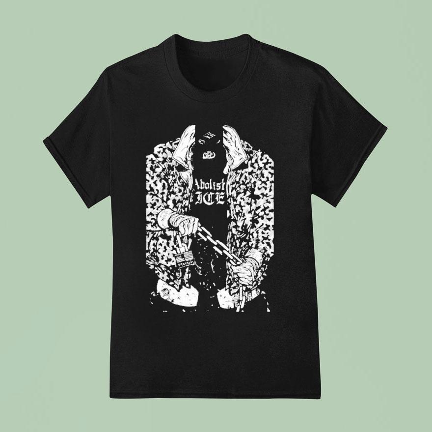 Brody King Abolish Ice Chain Shirt Brody King Abolish Ice Chain Shirt