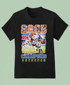 Broncos Country Afc West Division Champions 2025 MascoUnisex Shirt