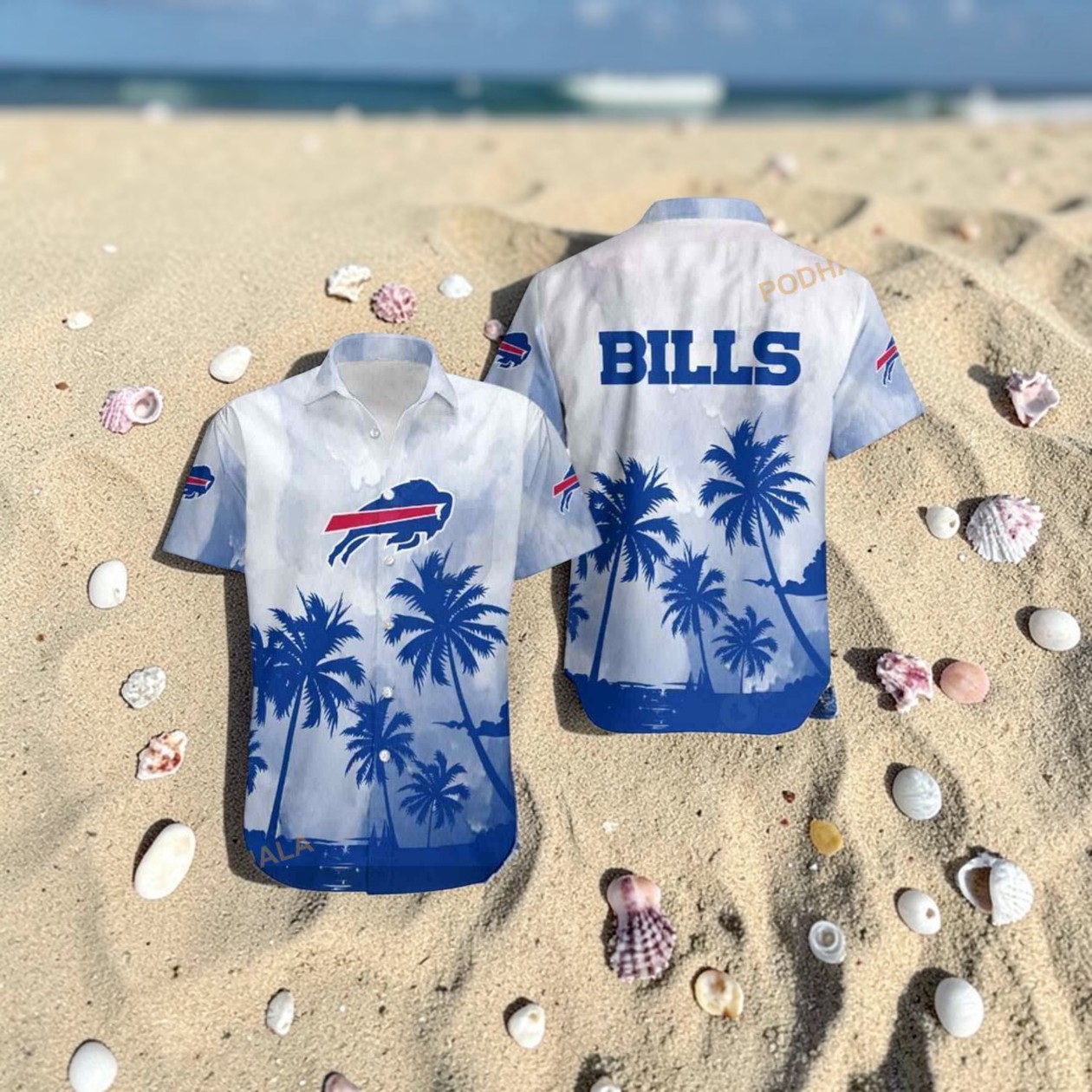 Buffalo Bills Coconut Trees NFL Gift For Fan Hawaiian Shirt, Bills Team Gifts Buffalo Bills Coconut Trees NFL Gift For Fan Hawaiian Shirt, Bills Team Gifts