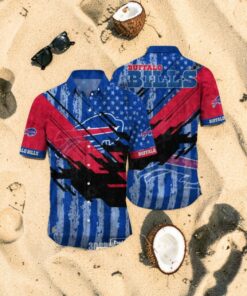 Buffalo Bills Hawaiian Shirt Tropical Flower For Mens, Bills Gear