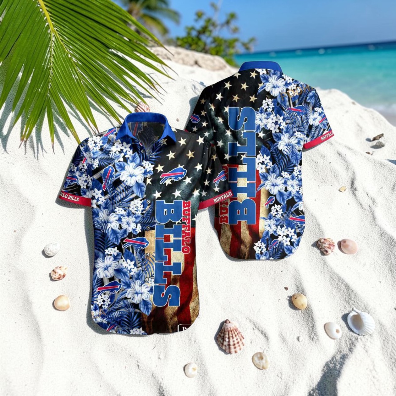 Buffalo Bills Trending Tropical Flower Hawaiian Shirt, Bills Shirt Buffalo Bills Trending Tropical Flower Hawaiian Shirt, Bills Shirt
