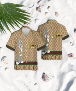 Bunny And Gucci Trending Style Hawaiian Shirts