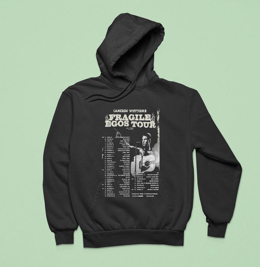 Cameron Whitcomb Fragile Egos Tour 2026 Dates Shirt Cameron Whitcomb Fragile Egos Tour 2026 Dates Shirt
