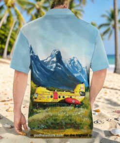 Canada Aviation And Space Museum Boeing Vertol Ch 113 Labrador Serial 301 Hawaiian Shirt Canada Aviation And Space Museum Boeing Vertol Ch 113 Labrador Serial 301 Hawaiian Shirt