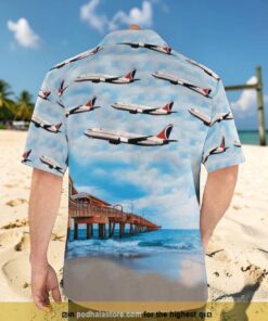 Carnival Air Lines Boeing 737 400 Hawaiian Shirt Outfit