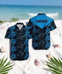Carolina Panthers Flowers Hawaii Shirt Summer Collection, Panthers Clothing