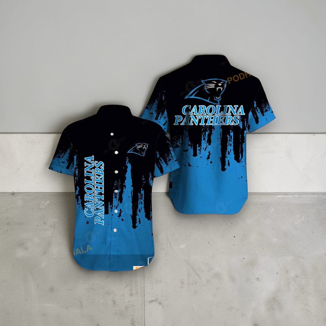 Carolina Panthers Trending Hawaiian Shirt, Carolina Panthers Merch Carolina Panthers Trending Hawaiian Shirt, Carolina Panthers Merch