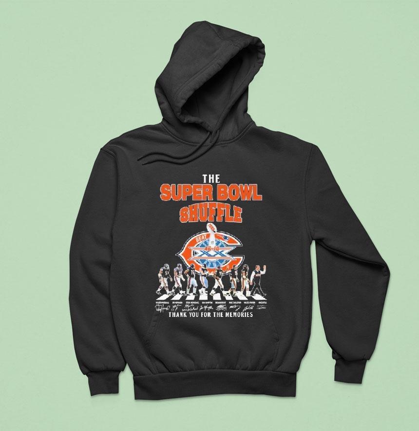 Chicago Bears The Super Bowl Shuffle Thank You For The Memories Road Abbey Signatures Shirt Chicago Bears The Super Bowl Shuffle Thank You For The Memories Road Abbey Signatures Shirt