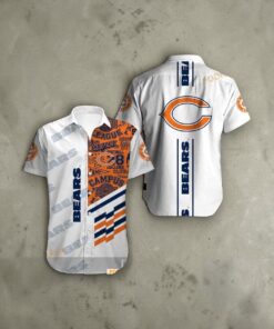 Chicago Bears Trending Funny Hawaiian Shirt, Bears Gifts
