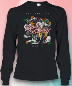 Chicago Cubs Black History Celebrating Month Shirt