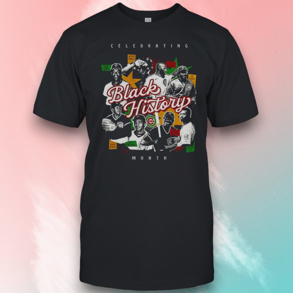 Chicago Cubs Black History Celebrating Month Shirt Chicago Cubs Black History Celebrating Month Shirt