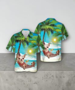Chihuahua In The Beach Hawaiian Shirt