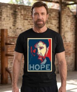 Chuck Norris Martial Arts Hope Retro Shirt