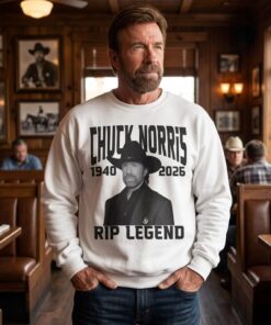 Chuck Norris Memorial RIP Legend Tribute Shirt