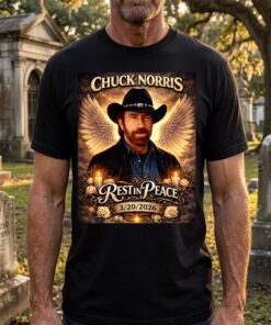 Chuck Norris Rest in Peace Memorial Fan Unisex Shirt