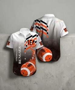 Cincinnati Bengals Trending Model 6 Hawaiian Shirt, Cincinnati Bengals Apparel
