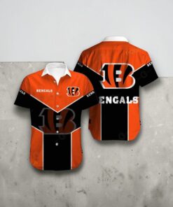 Cincinnati Bengals Trending Model 8 Hawaiian Shirt, Cincinnati Bengals Shirt