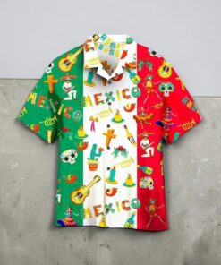 Cinco De Mayo Mexico & Vintage Beach Hawaiian Shirt
