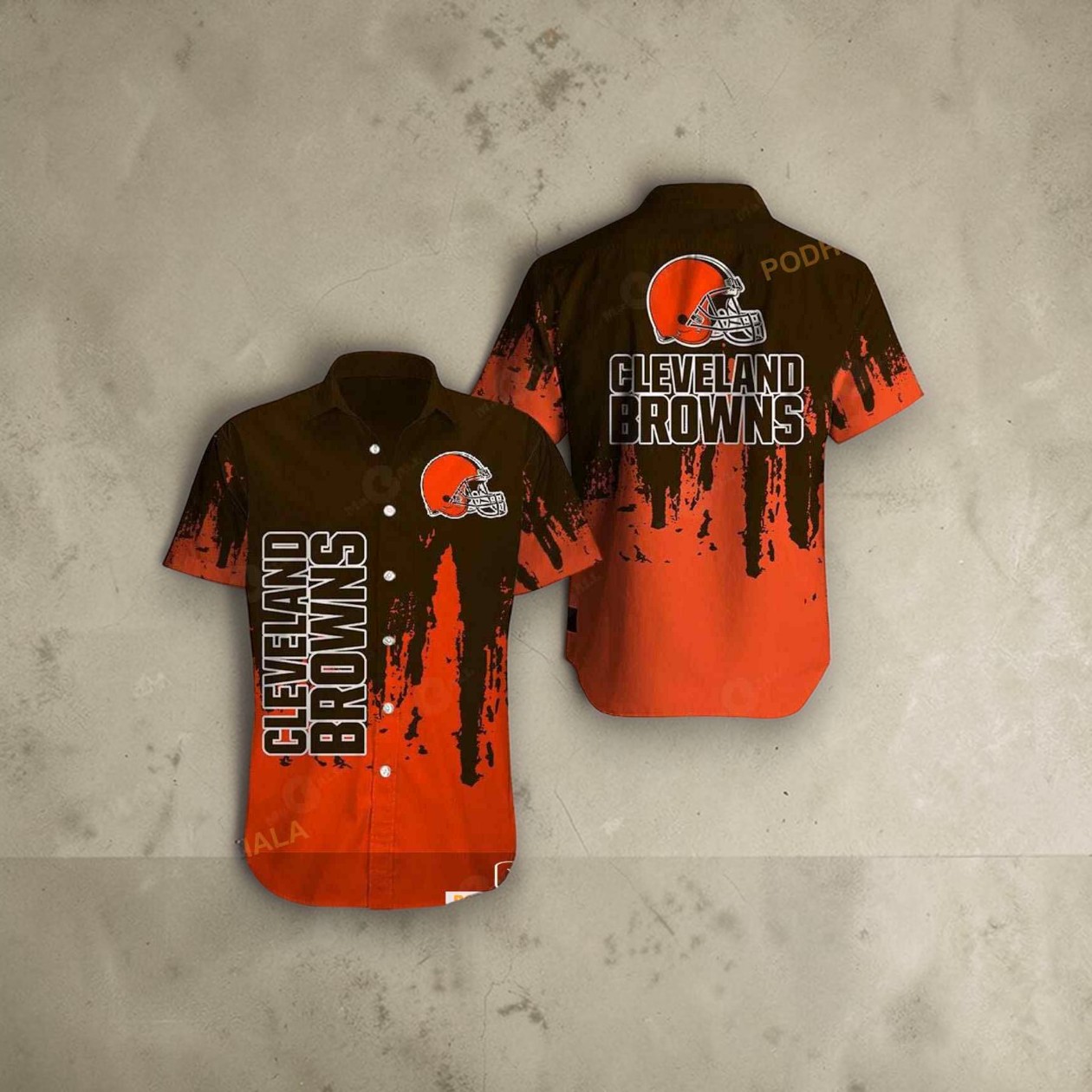Cleveland Browns Trending Model 3 Funny Hawaiian Shirt, Browns Shirt Cleveland Browns Trending Model 3 Funny Hawaiian Shirt, Browns Shirt