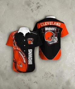 Cleveland Browns Trending Funny Hawaiian Shirt, Browns Clothing