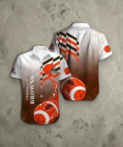 Cleveland Browns Trending Funny Hawaiian Shirt, Cleveland Browns Team Gifts