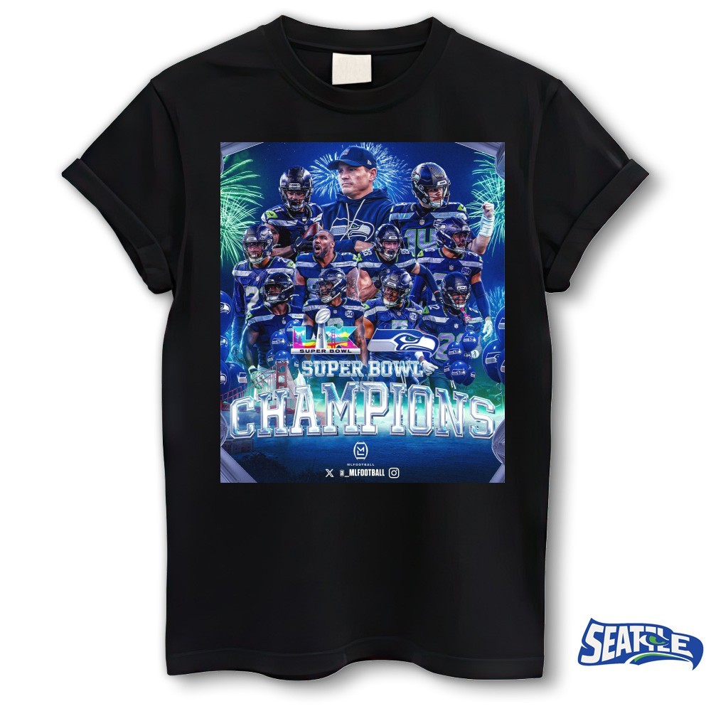 Congratulations To The Seattle Seahawks On Winning The Super Bowl LX Poster Shirt Congratulations To The Seattle Seahawks On Winning The Super Bowl LX Poster Shirt