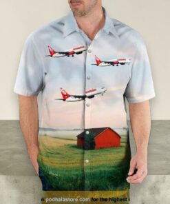 Corendon Dutch Airlines Boeing 737 804(wl) Hawaiian Shirt Outfit