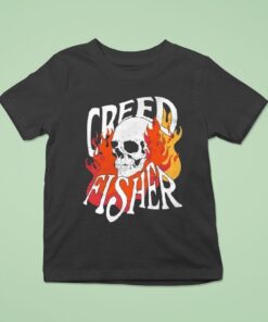 Creed Fisher Skull Flames Shirt