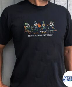 Cute Seattle Game Day Crew Seattle Fan Trendy Go Hawks Shirt