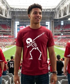 Dabbing Skull Arizona Cardinals Unisex Shirt