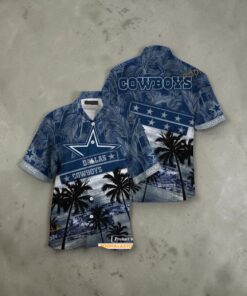 Dallas Cowboys NFL Trending Summer Funny Hawaiian Shirt, Dallas Cowboys Apparel