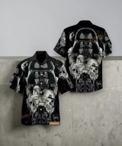 Darth Vader Short Sleeve Button Star War Super Soft Rayon Pineapples Hawaiian Shirt