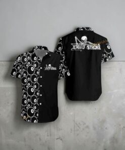 Dead Stroke Billiards Aloha Illustrated Billiard Hawaiian Shirt