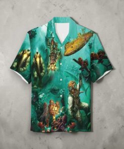 Deep Sea Driver Scuba Scuba Diving Summer Diver Hawaiian Shirt