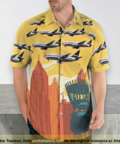 Delta Express Boeing 737 232 Hawaiian Shirt Outfit