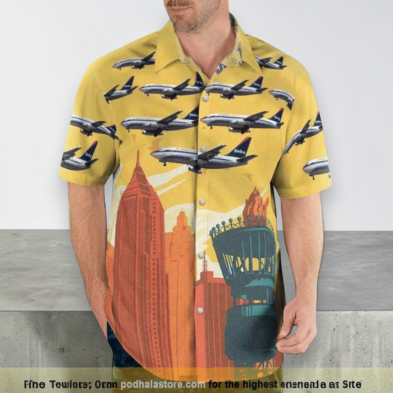 Delta Express Boeing 737 232 Hawaiian Shirt Outfit Delta Express Boeing 737 232 Hawaiian Shirt Outfit
