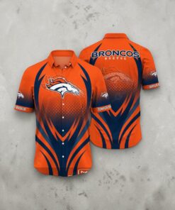 Denver Broncos NFL Hawaiian Over Summer Collection Shirt, Denver Broncos Clothing