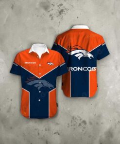 Denver Broncos Trending Funny Hawaiian Shirt, Denver Broncos Gifts for Fans