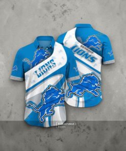 Detroit Lions NFL Funny Hawaiian Shirt For Fans, Lions Merchandise
