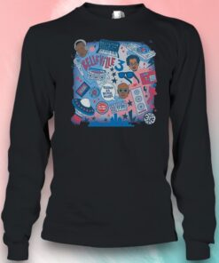 Detroit Pistons NBA X The Belleville Three Music Lover Shirt