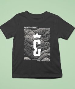 Disciple Honor Glory Firm Foundation Waves Shirt