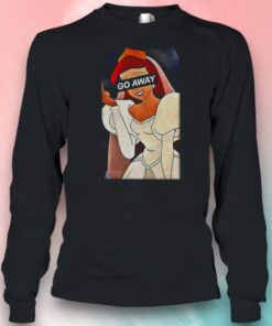 Disney The Little Mermaid Ariel Wedding Go Away Cartoon Shirt
